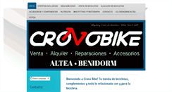 Desktop Screenshot of cronobike.es