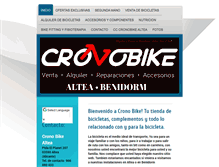 Tablet Screenshot of cronobike.es